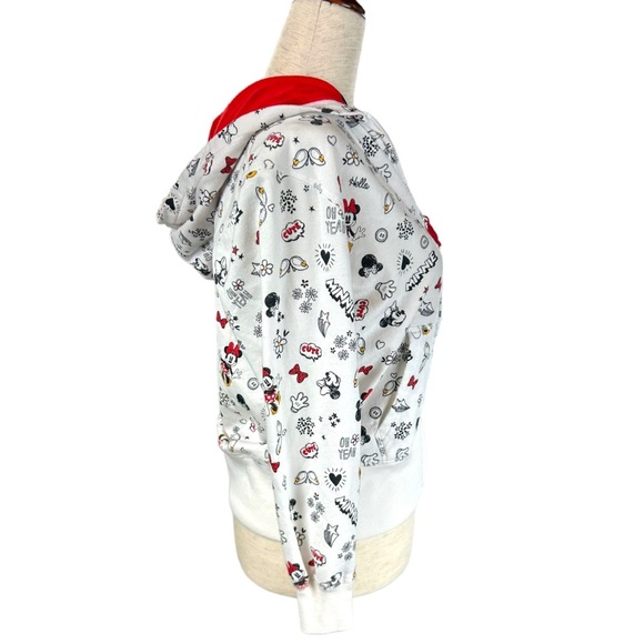 Disney Parks Mini Mouse Zip-Up Hoodie Size XS - Picture 5 of 10